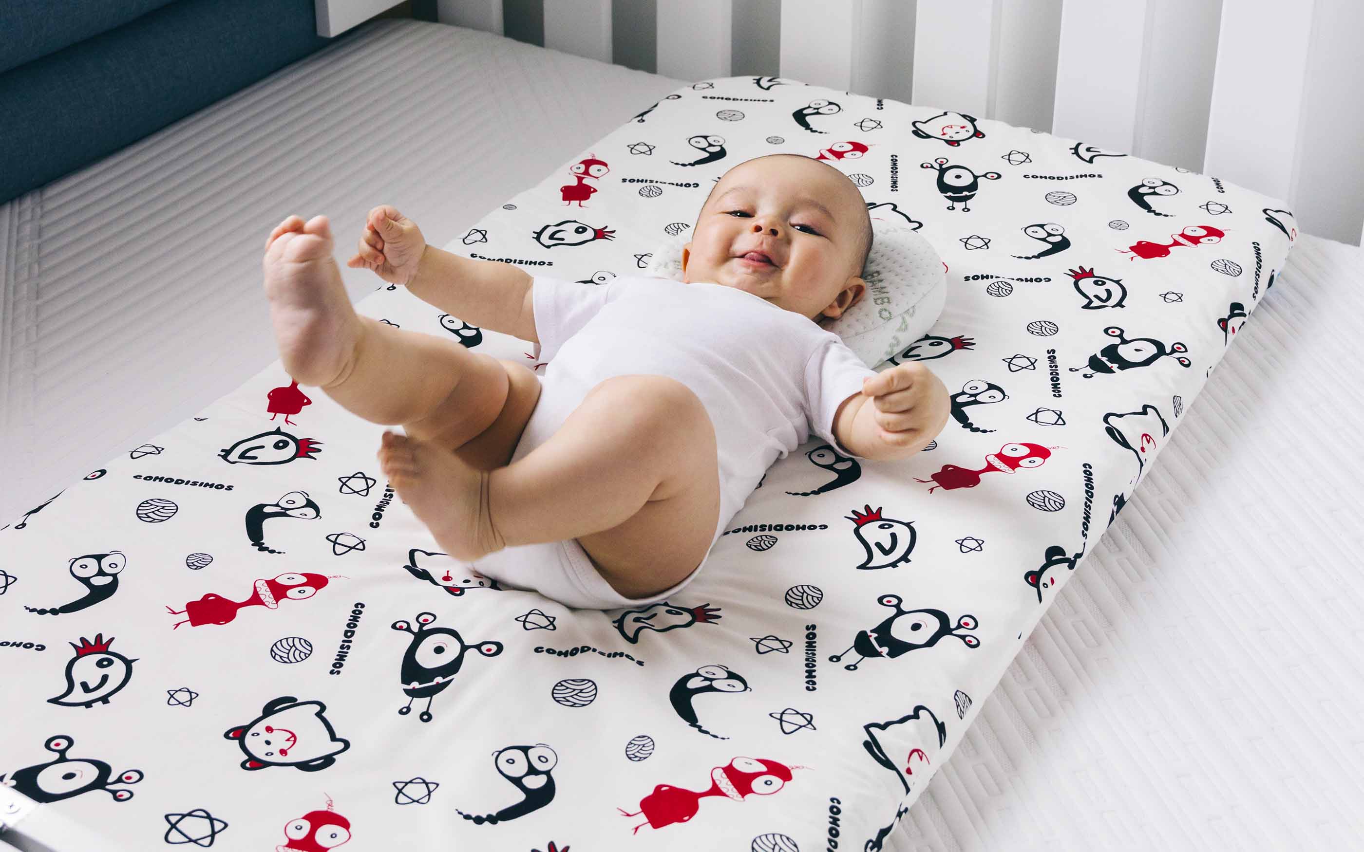 Colchoneta Pillow Pad Infantil - Comodisimos Línea Baby